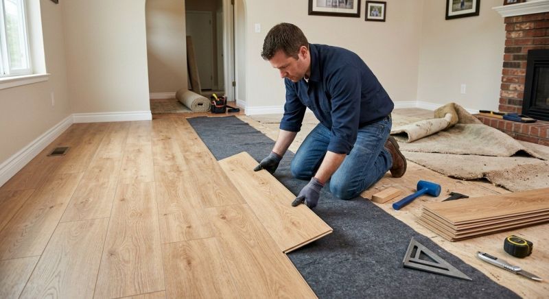 Laminate Floor Remodeling