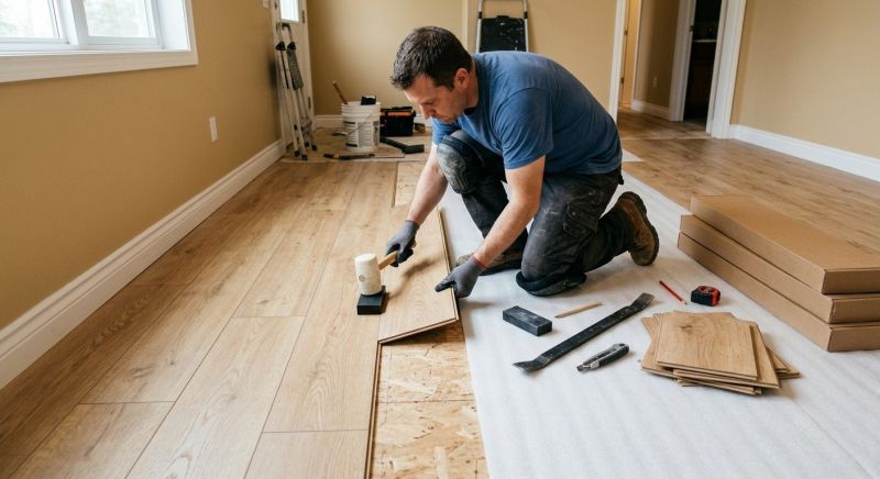 Laminate Floor Installation in Tampa, FL