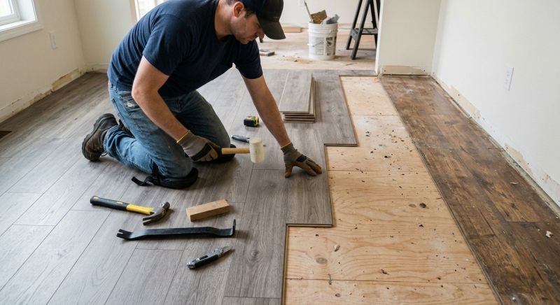 Laminate Floor Replacement in Palm Harbor, FL