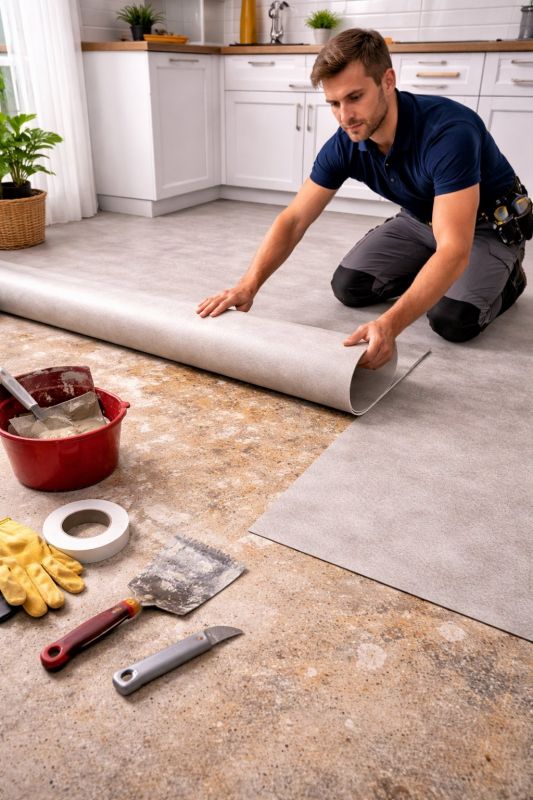 Linoleum Floor Installation in Clearwater Beach, FL