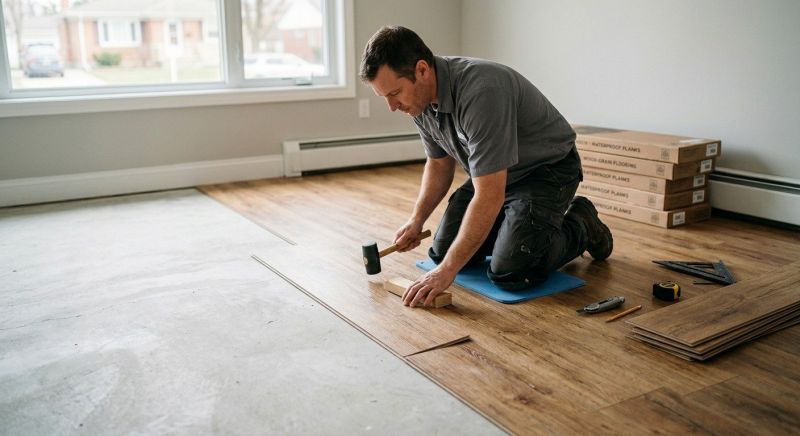 Linoleum Floor Installation in Palm Harbor, FL