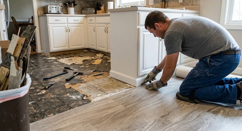 Linoleum Floor Installation in Tampa, FL