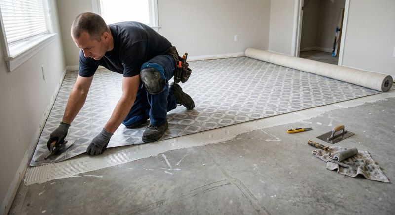 Sheet Linoleum Installation in Clearwater Beach, FL