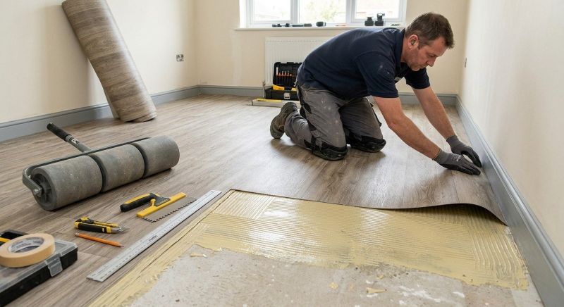 Sheet Linoleum Installation in Oldsmar, FL