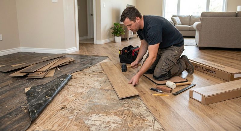 Vinyl Flooring Installation in Pasco County, FL